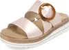 Mule femme D0Q51-82 blanche de REMONTE en cuir de la taille Voir les images du produit 12