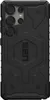 A black phone case with a textured design and the UAG logo in the center, shown from the back. Podgląd zdjęcia produktu