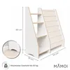 MAMOI® Bücher- und Spielzeugregal für Kinder, funktionales Produktbild-Vorschau 3
