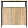 vidaXL Table de nuit chêne Sonoma 30x60x60 cm bois Voir les images du produit 7