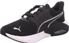 A black Puma X-Cell Nova FS sneaker with white accents and a white sole, shown from a side angle on a white background. Produktbild-Vorschau