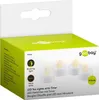4er-Set LED-Teelichter mit Timer, weiß Produktbild-Vorschau 8