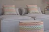 H.O.C.K. Maribel Outdoor Hocker Pouf rund mit Keder Produktbild-Vorschau 3