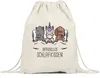 Offizieller Schlaf-Turnbeutel Gymsack Schlafendes Einhorn Produktbild-Vorschau 1