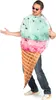 A person wearing an ice cream cone costume. Produktbild-Vorschau