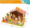 Puppen-Set Colorbaby Nativity Scene 20 Stücke Produktbild-Vorschau 8