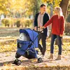 PawHut Hundewagen Hundebuggy Katzenwagen Tierbuggy Pet Produktbild-Vorschau 2