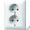 JG Schuko 2fach AS5020U weiss Produktbild-Vorschau 3