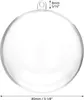A clear plastic sphere with a hanging loop and measurement indicators. Produktbild-Vorschau