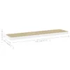 VidaXL 326586, MDF-Platten, Metall, Eiche, Weiß, 1200 mm, Produktbild-Vorschau 16