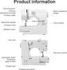 725 Mini-Nähmaschine - 12 Stichmuster, elektrische Produktbild-Vorschau 2