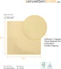 Softpoint Serviette in Creme, 1/4-Falz, 40 x 40 cm, 50 Produktbild-Vorschau 2