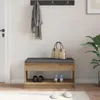 vidaXL Flurbank, chêne artisanal, 83 x 38 x 45 cm Voir les images du produit 4