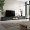 TV-Schrank, Lowboard, 368x35x45cm, Elektrokamin XXL, Produktbild-Vorschau 2