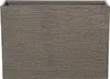BELIANI Blumentopf Braun 34 x 80 x 56 cm Faser-Mischung Produktbild-Vorschau 1