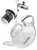 600 ml Glas Teekanne Teekessel Siebfilter Teemaker Produktbild-Vorschau 15