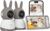 2K-Babyphone setzen 2 Kameras PTZ 355 °, 5 "Babyphone MIT Produktbild-Vorschau 1