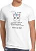 style3 Sei immer du selbst! Einhorn Herren T-Shirt Unicorn Produktbild-Vorschau 1