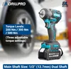 Akumulátorový rázový skrutkovač Drillpro Brushless 580 Nm Náhľad obrázku produktu 2