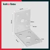 KOTARBAU® 50er Set Winkelverbinder 50 x 50 x 35 mm Stahl Produktbild-Vorschau 3