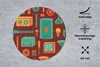 MuchoWow® Mauspad Mousepad Muster - Retro - Werkzeuge 40x40 Produktbild-Vorschau 3