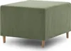 Pouffe-Fußhocker, Sitzpouf 64x55cm Fußhocker Für Sessel Produktbild-Vorschau 4