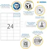 HERMA Etichette Premium A4 carta bianca 70x36 mm 240 pz. Anteprima dell’immagine prodotto 11