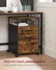 VASAGLE Aktenschrank Rollcontainer mit 2 Schubladen, Produktbild-Vorschau 5