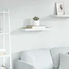 vidaXL Plovoucí police dubový vzhled a bílá 60x23,5x3,8 cm Náhled obrázku produktu 1
