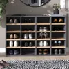 Schuhschrank Vicco Lysander Goldkraft Eiche 104 x 65.5 cm, Produktbild-Vorschau 5