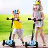 YOLEO Kinderscooter, Dreiradscooter mit LED Räder, 2-Rädern Produktbild-Vorschau 7