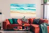 MuchoWow® Poster Strand - Golf - Meer 150x75 cm - ohne Produktbild-Vorschau 2