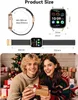 Damen Smartwatch mit Telefonfunktion Herzfrequenzmesser, Produktbild-Vorschau 8