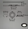 BRILONER FLAT DIM LED Einbaustrahler Bad, IP44 Produktbild-Vorschau 7
