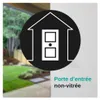 Verrou à bouton Corvette pour porte d'entrée, cylindre Voir les images du produit 4