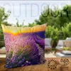 VOID Landschaft Blumen Lavendel Blumenmuster Kissenbezug Produktbild-Vorschau 4