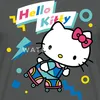 Spreadshirt Hello Kitty 90er Stil Mit Rollschuhen Männer Produktbild-Vorschau 2
