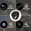 (Black) Chytré hodinky pro muže a ženy, vodotěsné chytré Náhled obrázku produktu 8