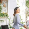 Relaxdays Barhocker klappbar, 2er Set, Rattan-Optik, Produktbild-Vorschau 5