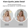 Badspiegel mit Beleuchtung rund 100 cm, LED Spiegel mit 3 Produktbild-Vorschau 6
