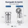 Campinglampe Ventilator 2er Set Solar USB Batterie LED Produktbild-Vorschau 2