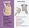 Laavir® Baby Draagzak van Zachte Teddy Fluffy Stof - Productafbeelding-voorbeeld 7