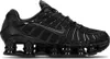 A studio shot of a black Nike Shox TL sneaker. Produktbild-Vorschau