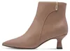 MARCO TOZZI Damen Stiefel mit Reißverschluss, Beige Produktbild-Vorschau 4