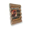 Briquettes de bois rondes sans trou 10kg Voir les images du produit 4