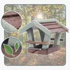 Woodygift Karmnik dla ptaków drewniany stojący duży na Podgląd zdjęcia produktu 13