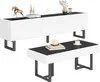 Merax  Wohnzimmermöbel Set mit minimalistische Couchtisch Produktbild-Vorschau 9