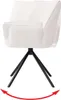 lot de 6 chaises de salle à manger HWC-G67, chaise de Voir les images du produit 3