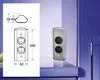 THEBO Energie-Ecksäule ST 3081/200 in EDELSTAHL / Produktbild-Vorschau 12