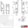 SOTECH Türband Aufschraubband 15 x 83 mm weiß Produktbild-Vorschau 7